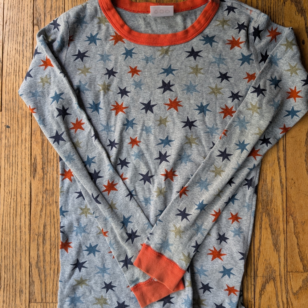 Hanna Andersson Organic Cotton Pajama Top Size 14